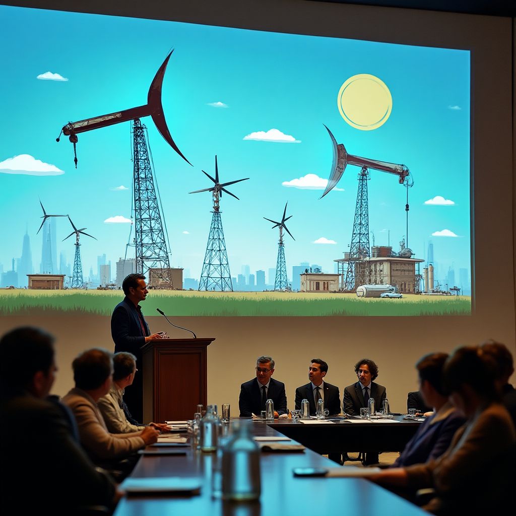 Taller de transición energética en Argentina